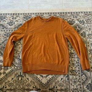GAP knit orange sweater great for layering